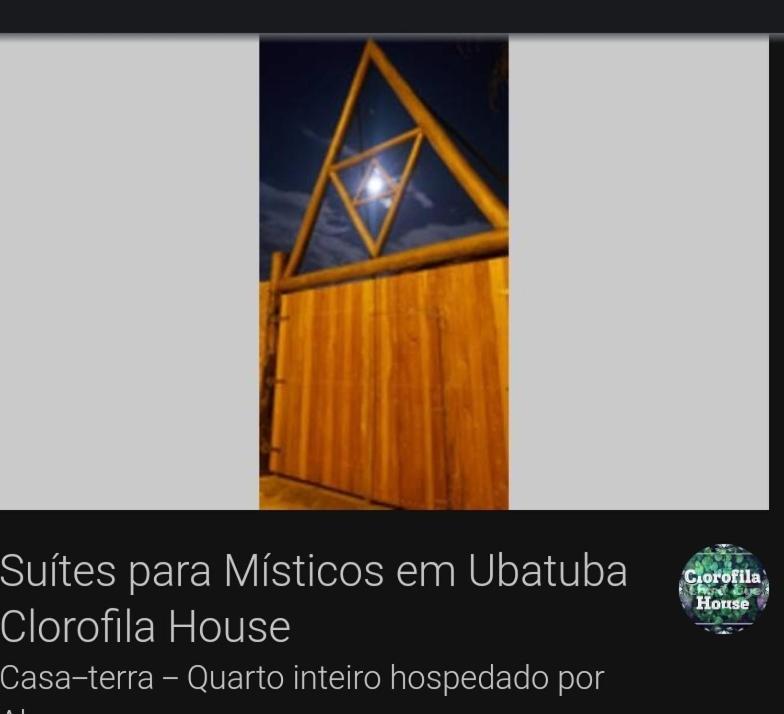 Clorofila House Glamping Naturista Ubatuba Eksteriør bilde